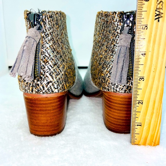 Toms Leila Gray Short Boots - Picture 7 of 9